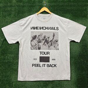 Nine Inch Nails Peel It Back Tour Rock Band T-Shirt Size XXL